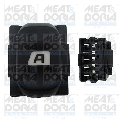 Switch, window regulator